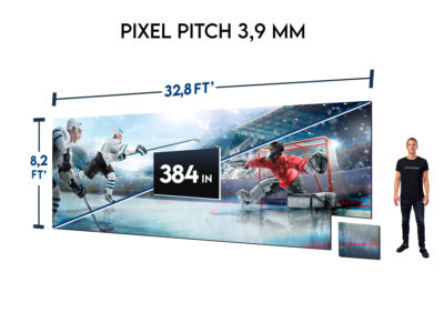 Video Wall 32.8′ x 8.2′ (P 3.9mm)